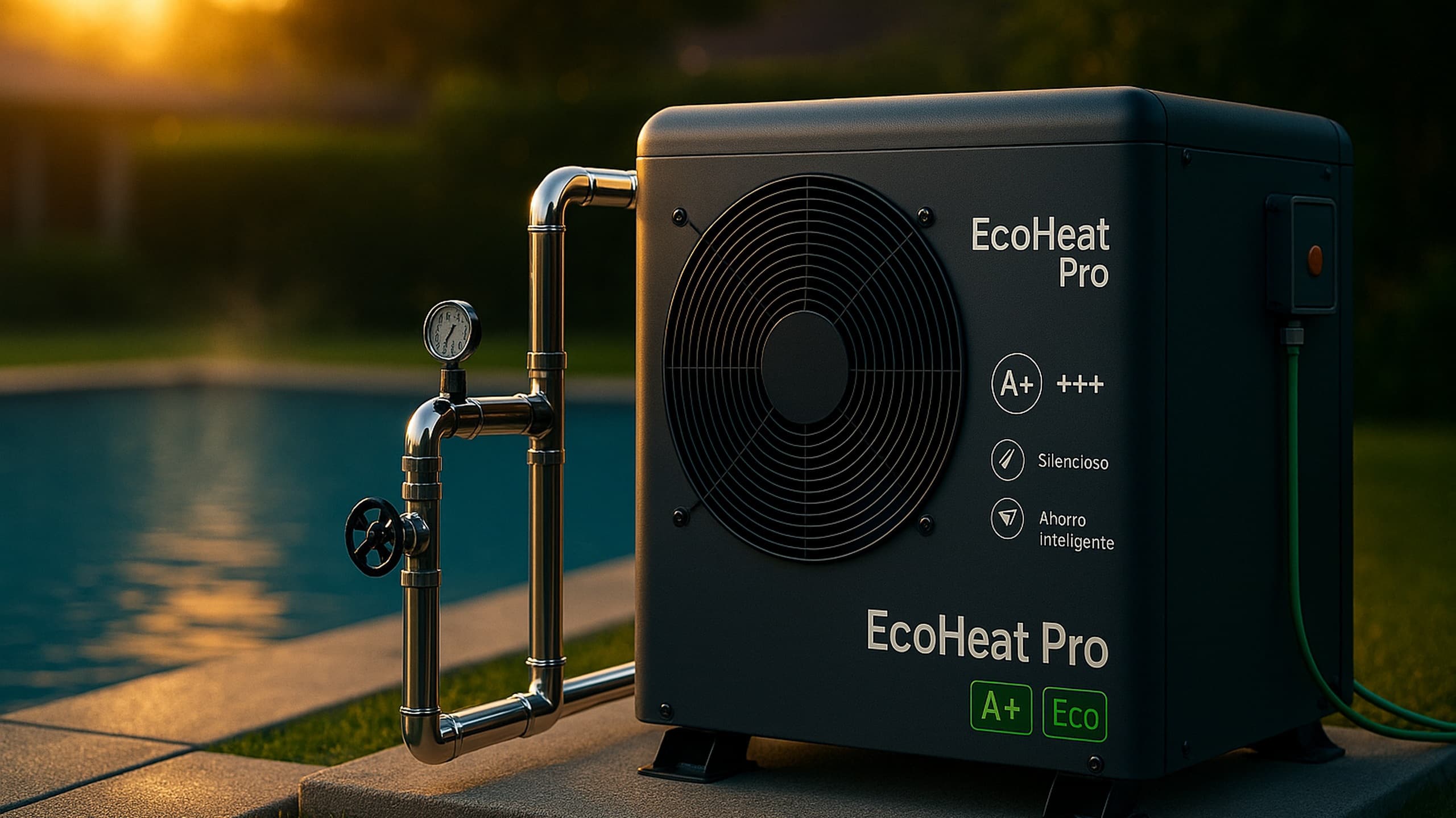 Bomba de calor para climatizar pileta